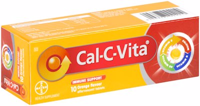 CAL-C-VITA CALCIUM IMMUNE SUPPORT ORANGE 10S