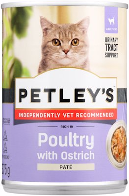 PETLEY'S PATE OSTRICH ADULT CAT 375G