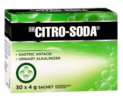 CITRO-SODA EFFERVESCENT REGULAR 30'S