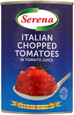 SERENA CHOPPED TOMATOES 400GR