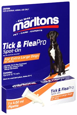 MARLTONS TICK & FLEA PRO FOR XTRA LARGE DOG 4.02M