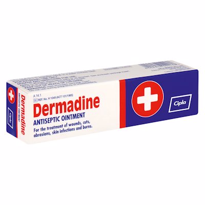 DERMADINE ANTISEPTIC OINTMENT 25GR
