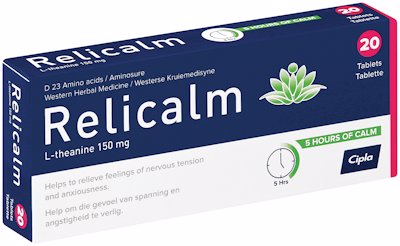 RELICALM TABLETS 20'S