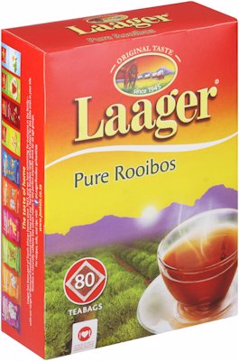 LAAGER ROOIBOS TEA BAGS 80'S