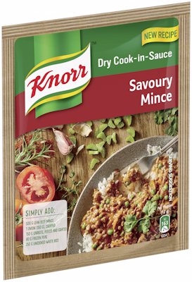 KNORR DRY COOK-IN-SAUCE SAVOURY MINCE 48G