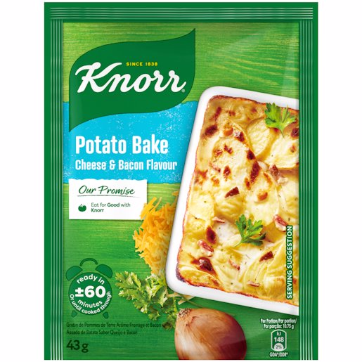 KNORR CIS CHEESE&BACON P/BAKE 48GR