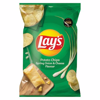LAYS SPRING ONION&CHEESE 200GR