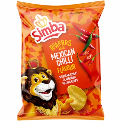 SIMBA CHIPS MEXICAN CHILL 120GR