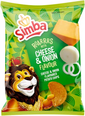 SIMBA CHIPS CHSE & ONION 120GR