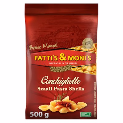 FATTIS & MONIS SMALL PASTA SHELLS 500GR