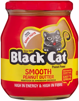 BLACK CAT P/BUTT SMOOTH 400GR