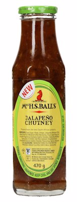 MRS BALLS CHUTNEY JALAPENO 470G