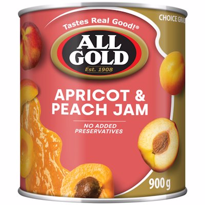 AG JAM APRICOT & PEACH 900GR