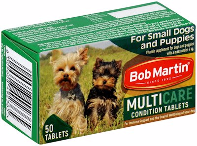 BOB MARTIN MULTICARE CONDITION TABLETS DOGS 50'S