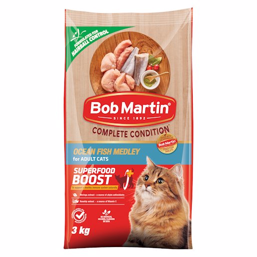 BOB MARTIN CAT ADLT O/FSH 3KG