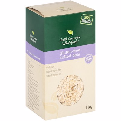 HEALTH CONNECTION ROLLED OATS GLUTEN FREE 1KG