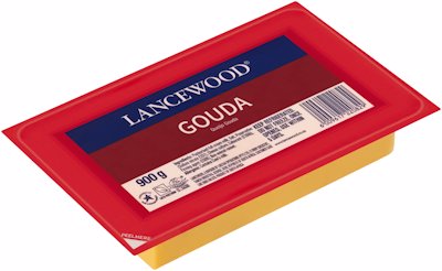 LANCEWOOD GOUDA CHEESE 900G