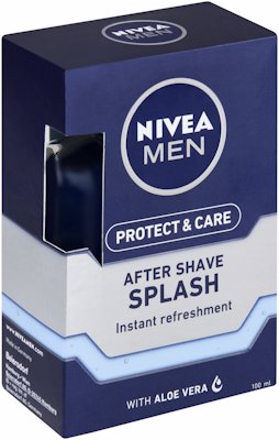 NIVEA MEN AFTER SHAVE SPLASH PROTECT&CARE 100ML