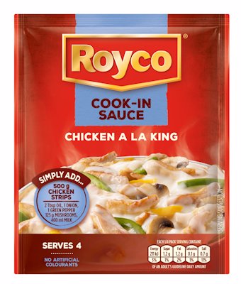ROYCO COOK-IN SAUCE CHICKEN A LA KING 54G