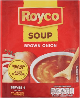 ROYCO SOUP BROWN ONION 45G