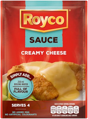 ROYCO SAUCE CREAMY CHEESE 38GR