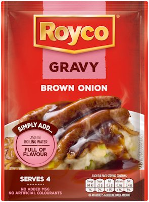 ROYCO GRAVY BROWN ONION 32G
