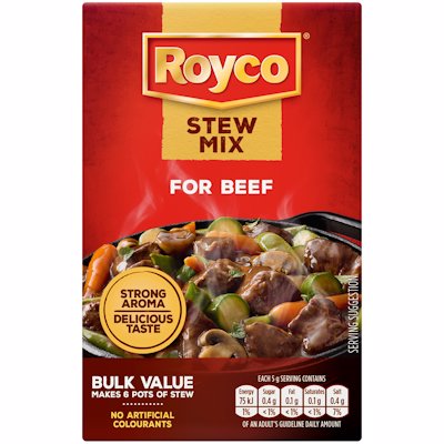 ROYCO STEW MIX FOR BEEF 200G