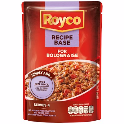 ROYCO COOK-IN SAUCE BOLOGNAISE 200G