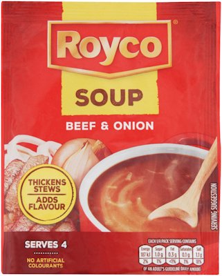 ROYCO SOUP BEEF & ONION 50GR