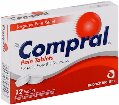 COMPRAL PAIN TABLETS 12'S