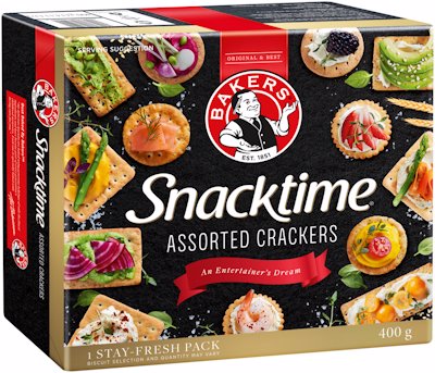 BAKERS SNACKTIME 400G