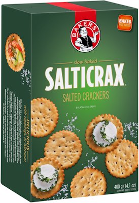 BAKERS SALTICRAX SALTED 400G