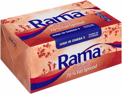 RAMA ORIGINAL SPREAD 70% FAT BRICK 500GR