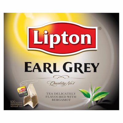LIPTON EARL GREY TEA 100'S