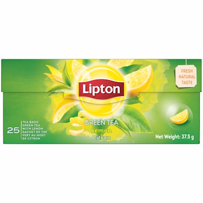 LIPTON GREEN TEA LEMON 25'S
