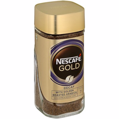 NESCAFE GOLD INSTANT DECAF COFFEE 100GR