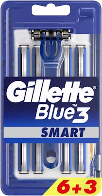 GILLETTE BLUE 3 SMART HYBRID 6 + 3 FREE 1'S