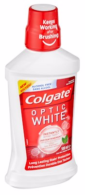 COLGATE MOUTHWASH OPTIC WHITE 500ML