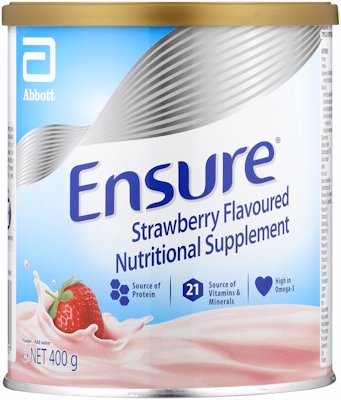 ENSURE NUTRITIONAL SUPPLEMENT STRAWBERRY 400G