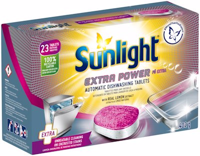 SUNLIGHT AUTO DISHWASHER TABLETS EXPERT 23'S