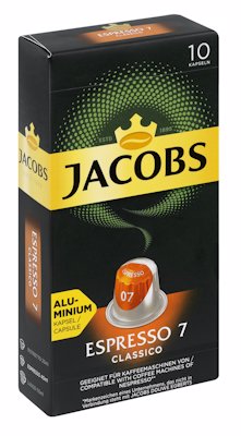 JACOBS ESPRESSO 7 CLASSICO CAPSULES 10'S