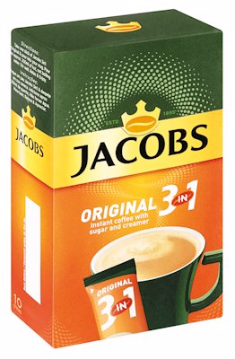 JACOBS COFFEE STICKS 3 IN 1 10'S