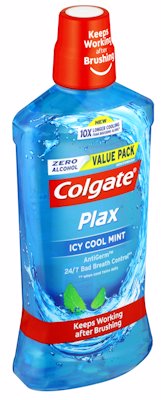 COLGATE MOUTHWASH PLAX ICY COOL MINT 750ML