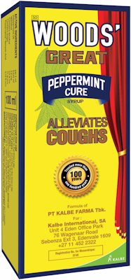 WOODS PEPPERMINT CURE COUGH SYRUP 100ML